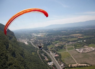 Escuela de parapenle en Ródano-Alpes 